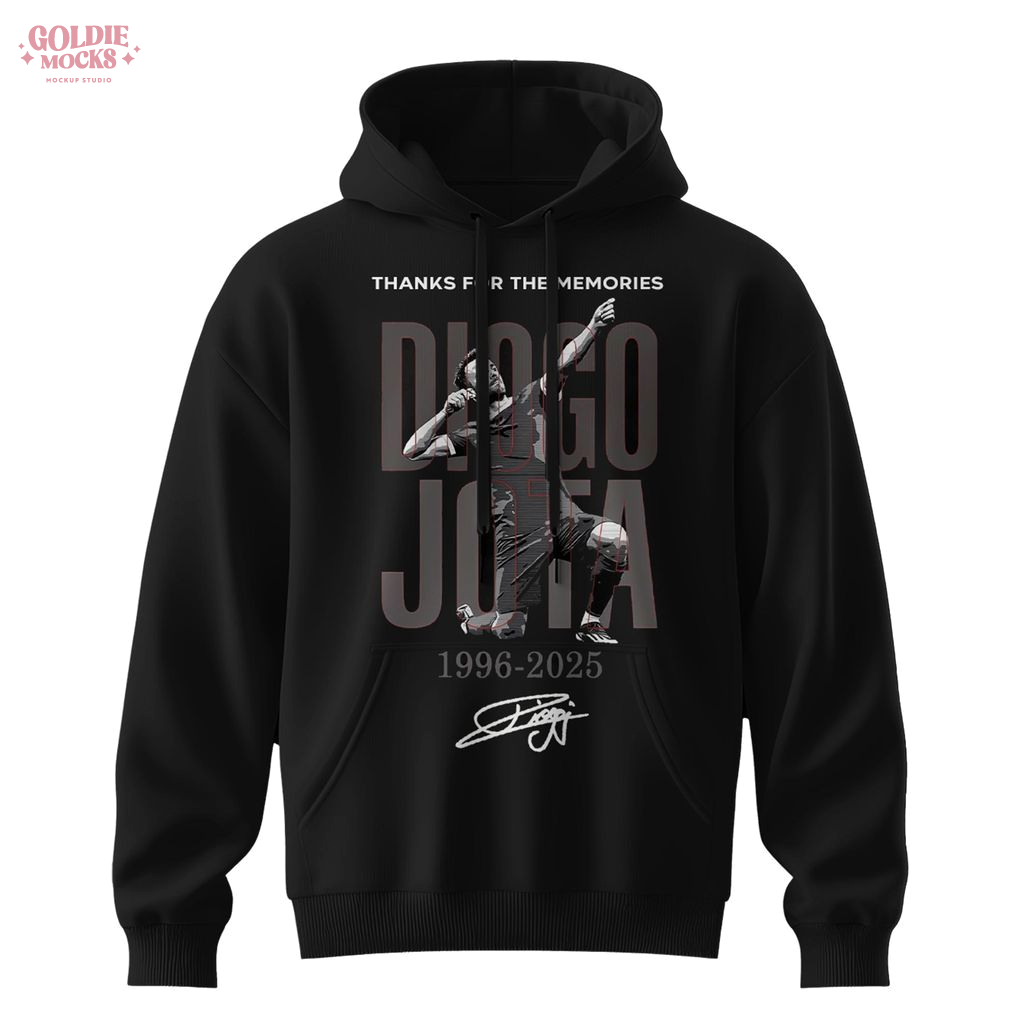 Thanks for the Memories Diogo Jota Liverpool 1996-2025 Hoodie Thanks for the Memories Diogo Jota Liverpool 1996-2025 Hoodie