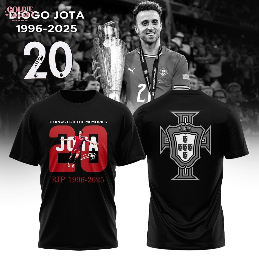 Thanks for the Memories Diogo Jota Portugal 1996-2025 Shirt Thanks for the Memories Diogo Jota Portugal 1996-2025 Shirt