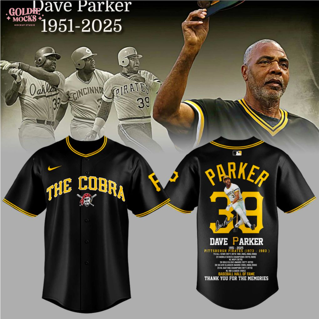 The Cobra Legend Honor Pittsburgh Pirates In My Memories Dave Parker 1951-2025 Jersey The Cobra Legend Honor Pittsburgh Pirates In My Memories Dave Parker 1951-2025 Jersey