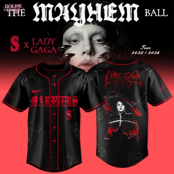 The Mayhem Ball 2025/26 – Lady Gaga x MLB Baseball Jersey | All Teams Available