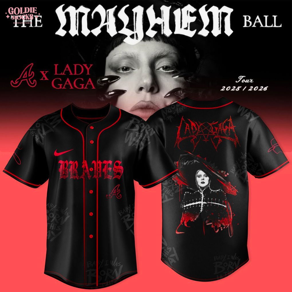 The Mayhem Ball 2025/26 – Lady Gaga x MLB Baseball Jersey | All Teams Available The Mayhem Ball 2025/26 – Lady Gaga x MLB Baseball Jersey | All Teams Available