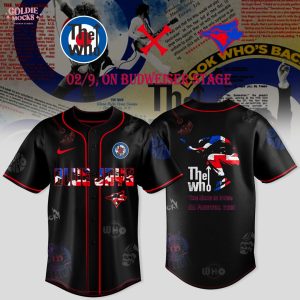 Toronto Blue Jays MLB x The Who NA Farewell 2025 Tour Jersey
