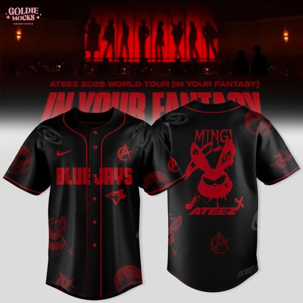 Toronto Blue Jays x Ateez 2025 World Tour In Your Fantasy Jersey