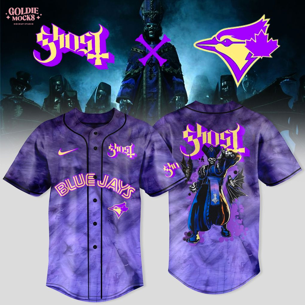 Toronto Blue Jays x Ghost Band World Tour 2025 Limited Jersey Toronto Blue Jays x Ghost Band World Tour 2025 Limited Jersey