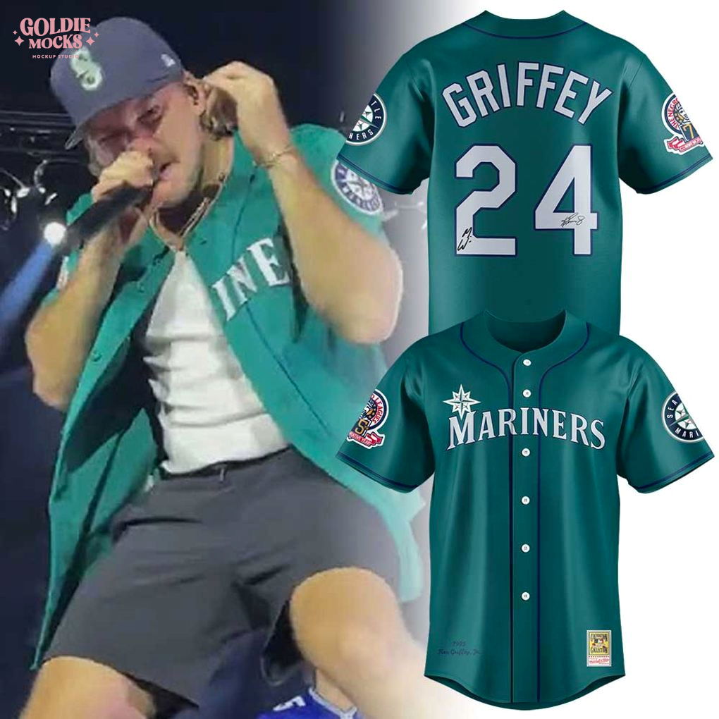 Wallen x Mariners 1995 Ken Griffey JR Signature Jersey Wallen x Mariners 1995 Ken Griffey JR Signature Jersey