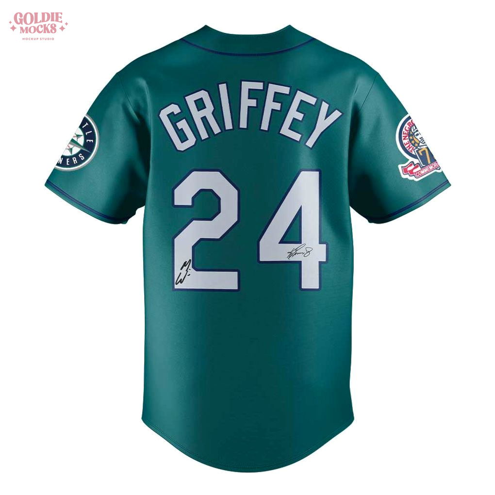 Wallen x Mariners 1995 Ken Griffey JR Signature Jersey Wallen x Mariners 1995 Ken Griffey JR Signature Jersey