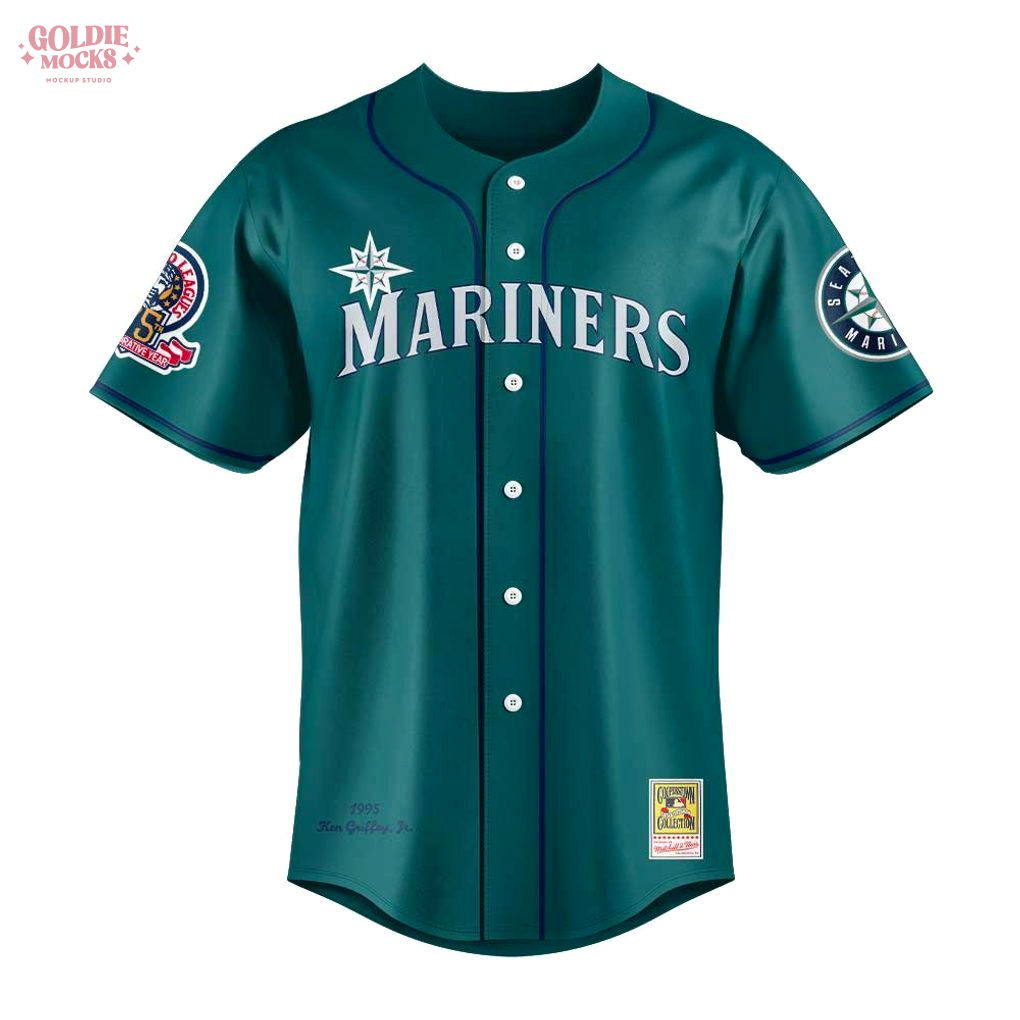 Wallen x Mariners 1995 Ken Griffey JR Signature Jersey Wallen x Mariners 1995 Ken Griffey JR Signature Jersey