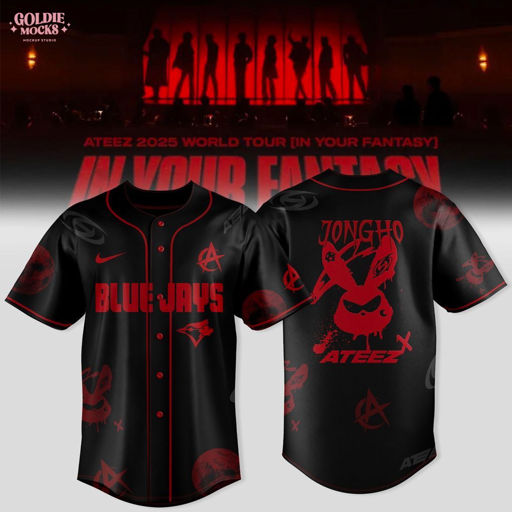 Washington Nationals x Ateez 2025 World Tour In Your Fantasy Jersey Washington Nationals x Ateez 2025 World Tour In Your Fantasy Jersey
