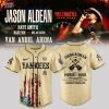 Jason Aldean Tigers Full Throttle Tour 2025 Country Music Fan Baseball Jersey