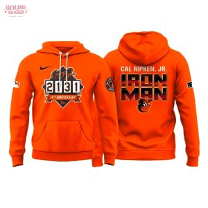 Baltimore Orioles 30th Anniversary Orange Hoodie