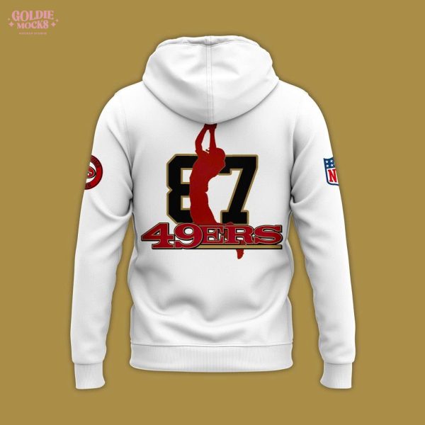 Brent Jones San Francisco 49ers HONORING THE LEGACY OF DWIGHT CLARK Hoodie