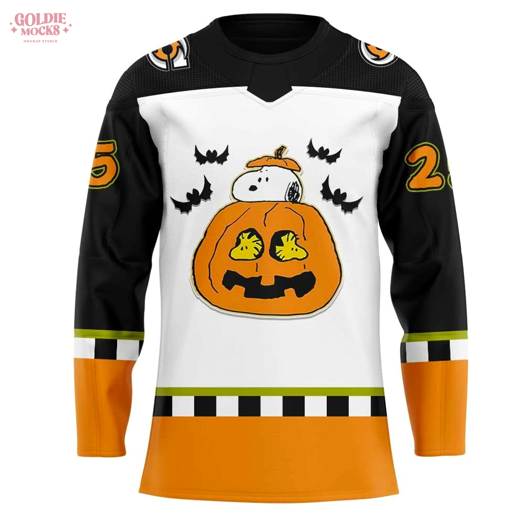 Cincinnati Cyclones x Peanuts Halloween Limited Hockey Jersey Cincinnati Cyclones x Peanuts Halloween Limited Hockey Jersey