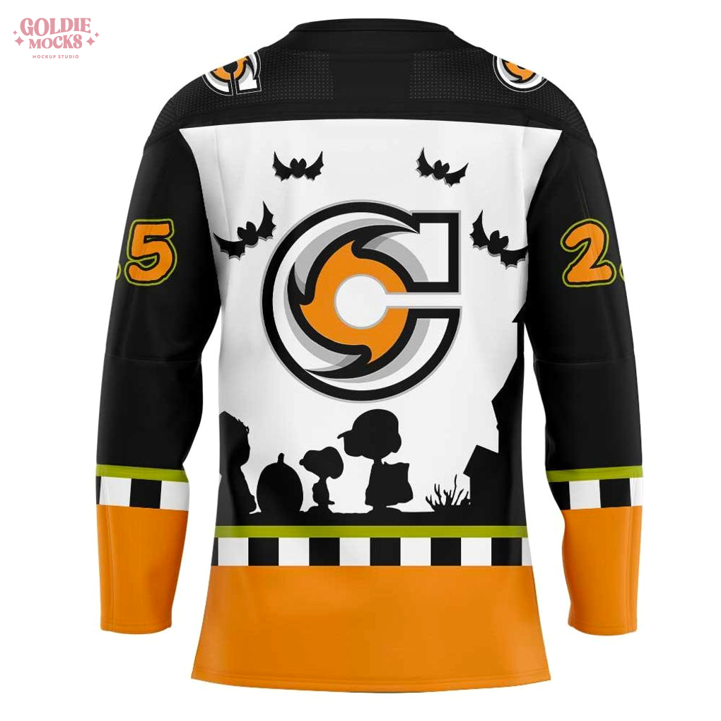 Cincinnati Cyclones x Peanuts Halloween Limited Hockey Jersey Cincinnati Cyclones x Peanuts Halloween Limited Hockey Jersey