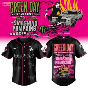 Dodgers x Green Day The Saviors Tour 2025 Fans Jersey