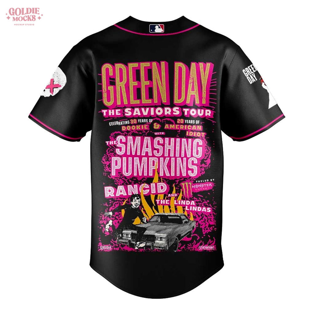 Dodgers x Green Day The Saviors Tour 2025 Fans Jersey Dodgers x Green Day The Saviors Tour 2025 Fans Jersey