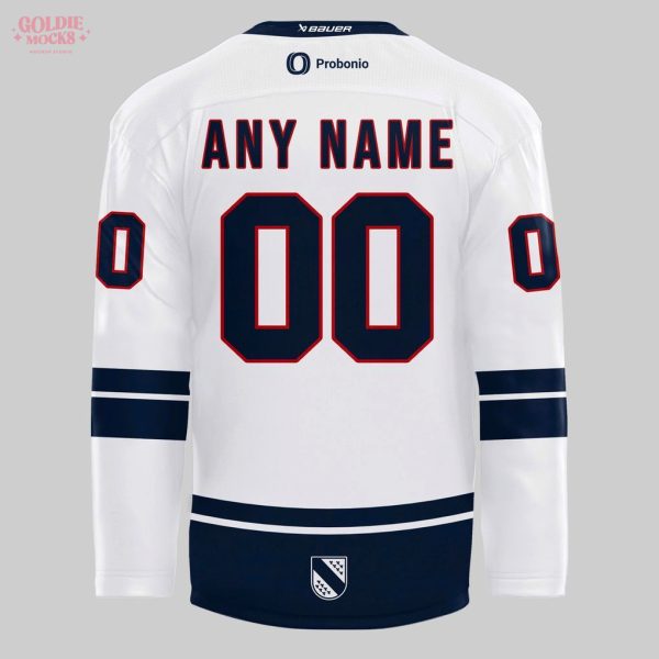 EC Kassel Huskies Saisontrikots Season 2025 2026 White Hockey Jersey