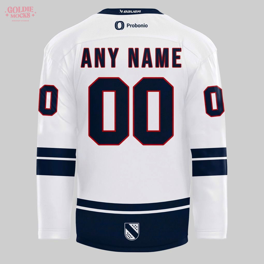 EC Kassel Huskies Saisontrikots Season 2025 2026 White Hockey Jersey EC Kassel Huskies Saisontrikots Season 2025 2026 White Hockey Jersey