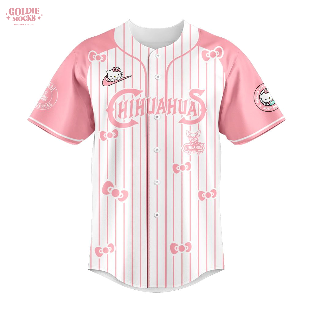 EI Chihuahuas x Hello Kitty 2025 Pink Jersey EI Chihuahuas x Hello Kitty 2025 Pink Jersey