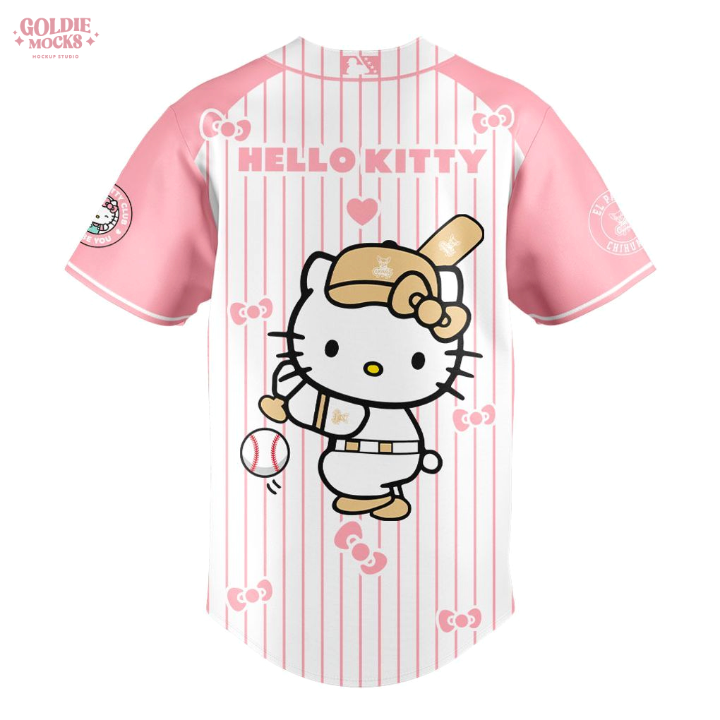 EI Chihuahuas x Hello Kitty 2025 Pink Jersey EI Chihuahuas x Hello Kitty 2025 Pink Jersey