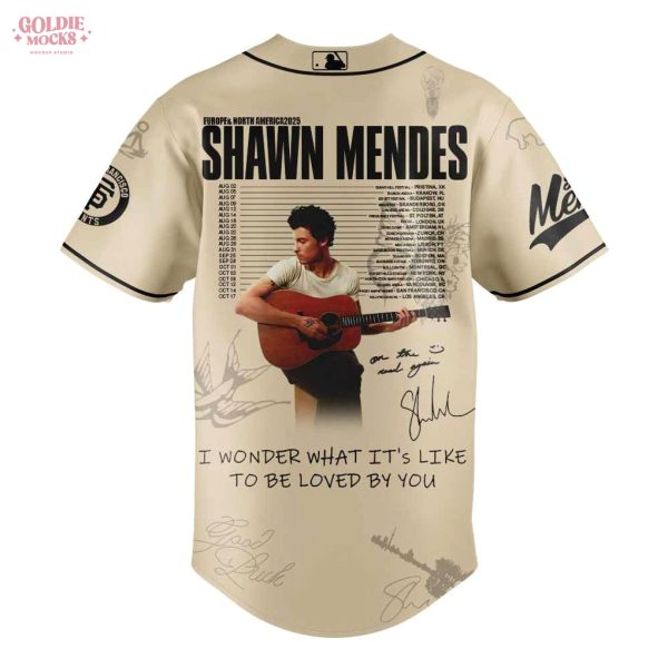 Giants Shawn Mendes 2025 European And North American Tour Jersey