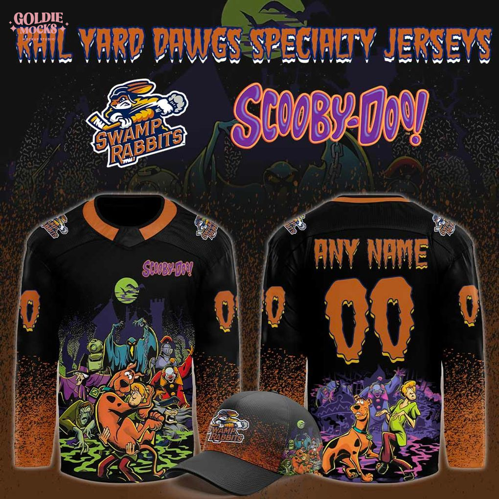 Greenville Swamp Rabbits x ScooBy Doo 2025 Gift Fans Hockey Jersey Greenville Swamp Rabbits x ScooBy Doo 2025 Gift Fans Hockey Jersey