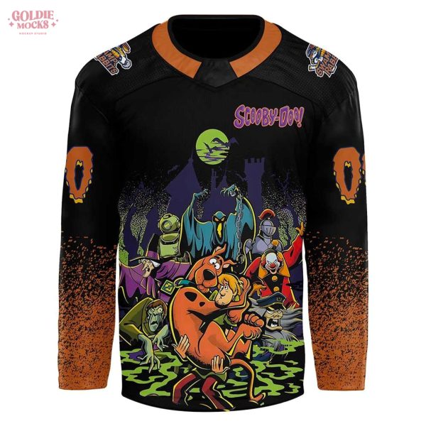 Greenville Swamp Rabbits x ScooBy Doo 2025 Gift Fans Hockey Jersey