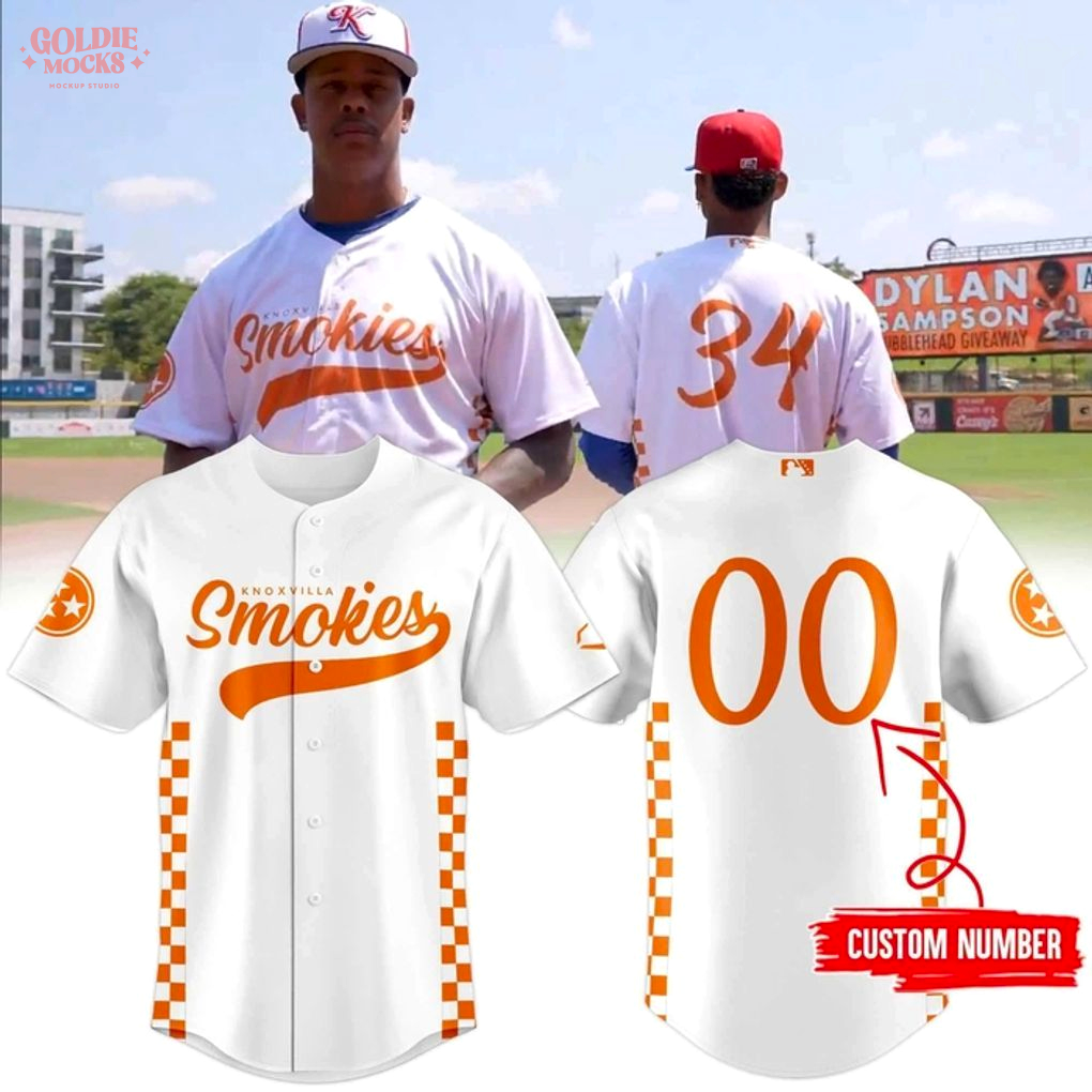 Knoxville Smokies 2025 Tennessee Night Baseball Jersey