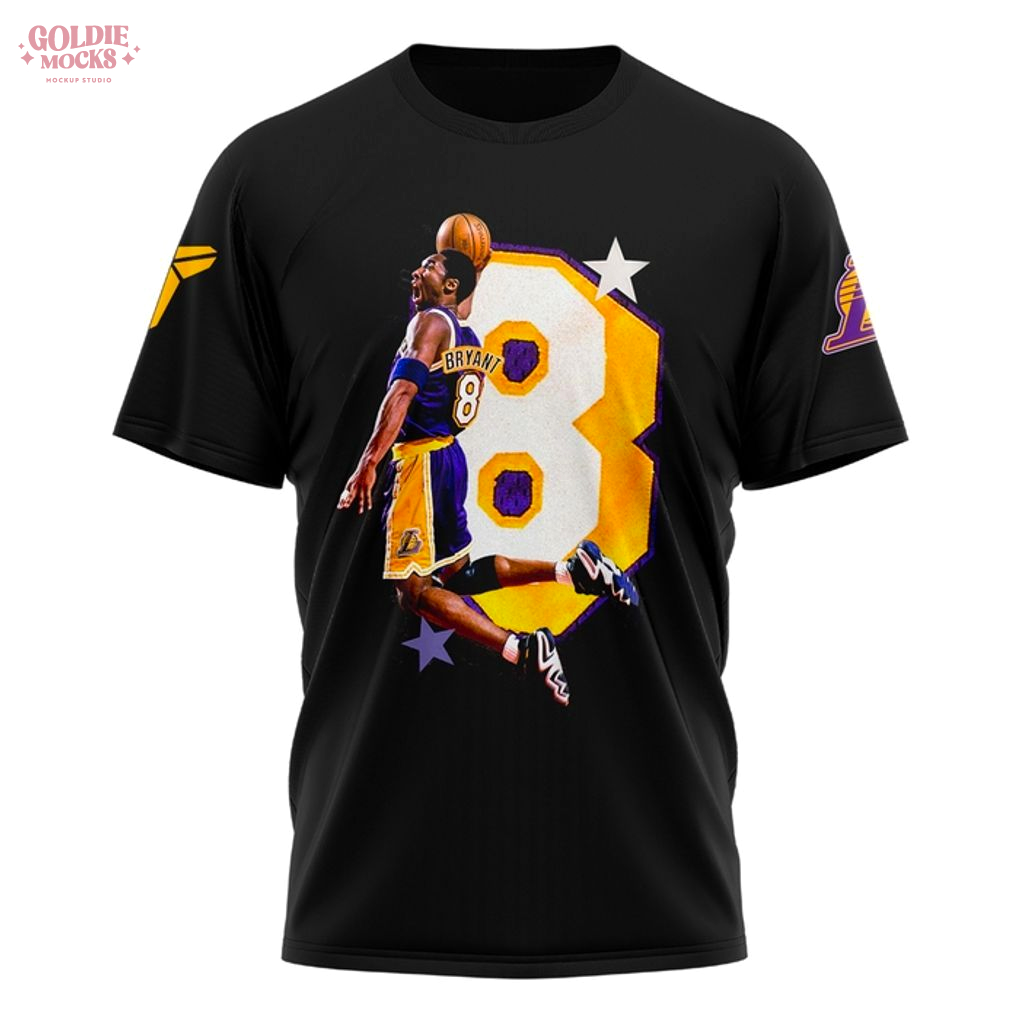 Lakers x Black Mamba Mentality T-Shirt 2025 Lakers x Black Mamba Mentality T-Shirt 2025