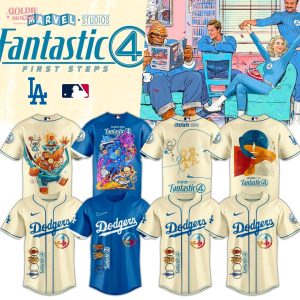 Los Angeles Dodgers x The Fantastic Four Collection 2025 Jersey