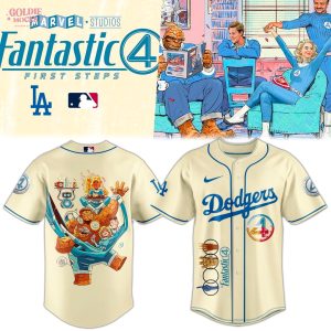 Los Angeles Dodgers x The Fantastic Four Collection 2025 Jersey