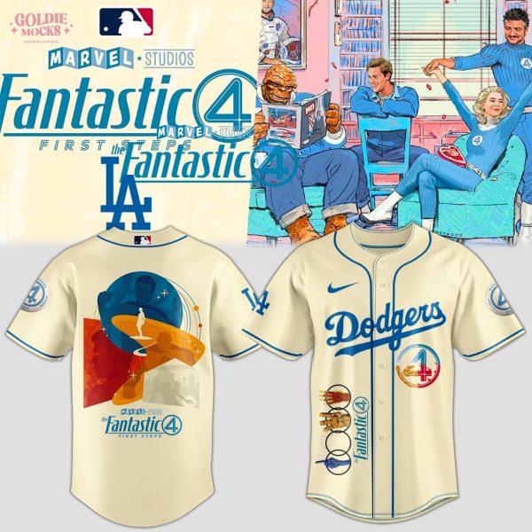 Los Angeles Dodgers x The Fantastic Four Collection 2025 Jersey