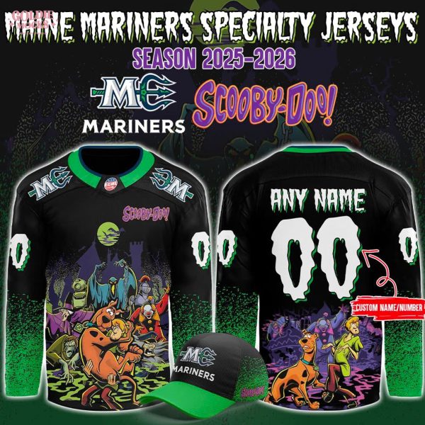 Maine Mariners x ScooBy-Doo Night 2025 Hockey Jersey