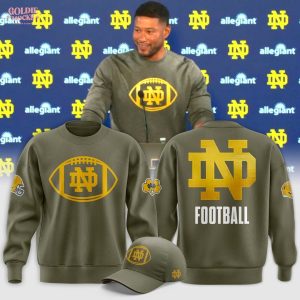 Notre Dame Marcus Freeman Green 2025 Sweatshirt