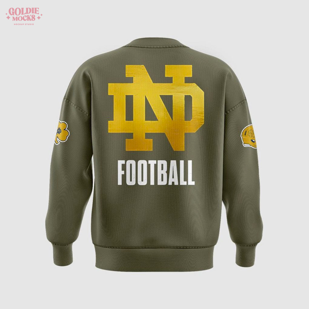 Notre Dame Marcus Freeman Green 2025 Sweatshirt Notre Dame Marcus Freeman Green 2025 Sweatshirt
