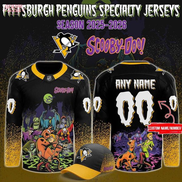 Pittsburgh Penguins x ScooBy-Doo Specialty Season 2025-2026 Hockey Jersey