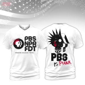 Public Radio Rebel T-Shirt – Punk PBS NPR FDT Graphic Tee for Free Speech Fans