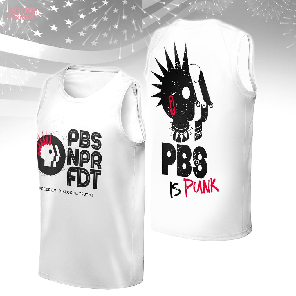 Public Radio Rebel T-Shirt – Punk PBS NPR FDT Graphic Tee for Free Speech Fans