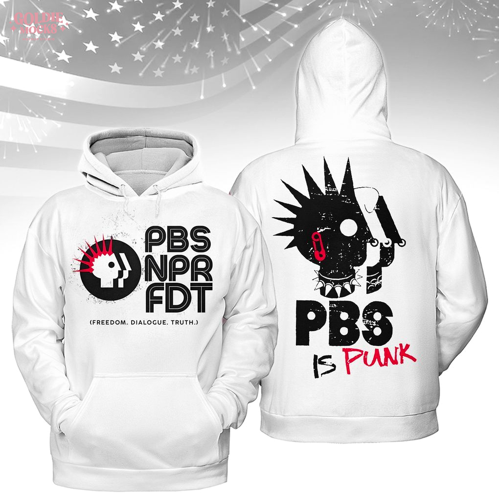 Public Radio Rebel T-Shirt – Punk PBS NPR FDT Graphic Tee for Free Speech Fans