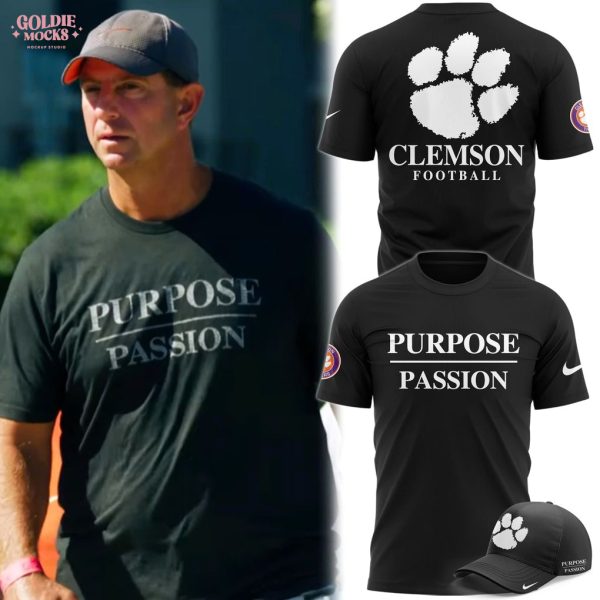 Purpose Passion Coach  Dabo Swinney Clemson Tigers Shirt