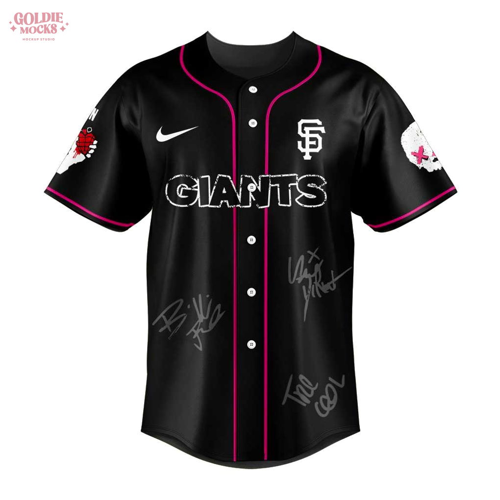 San Francisco Giants x Green Day The Saviors Tour 2025 Fans Jersey San Francisco Giants x Green Day The Saviors Tour 2025 Fans Jersey