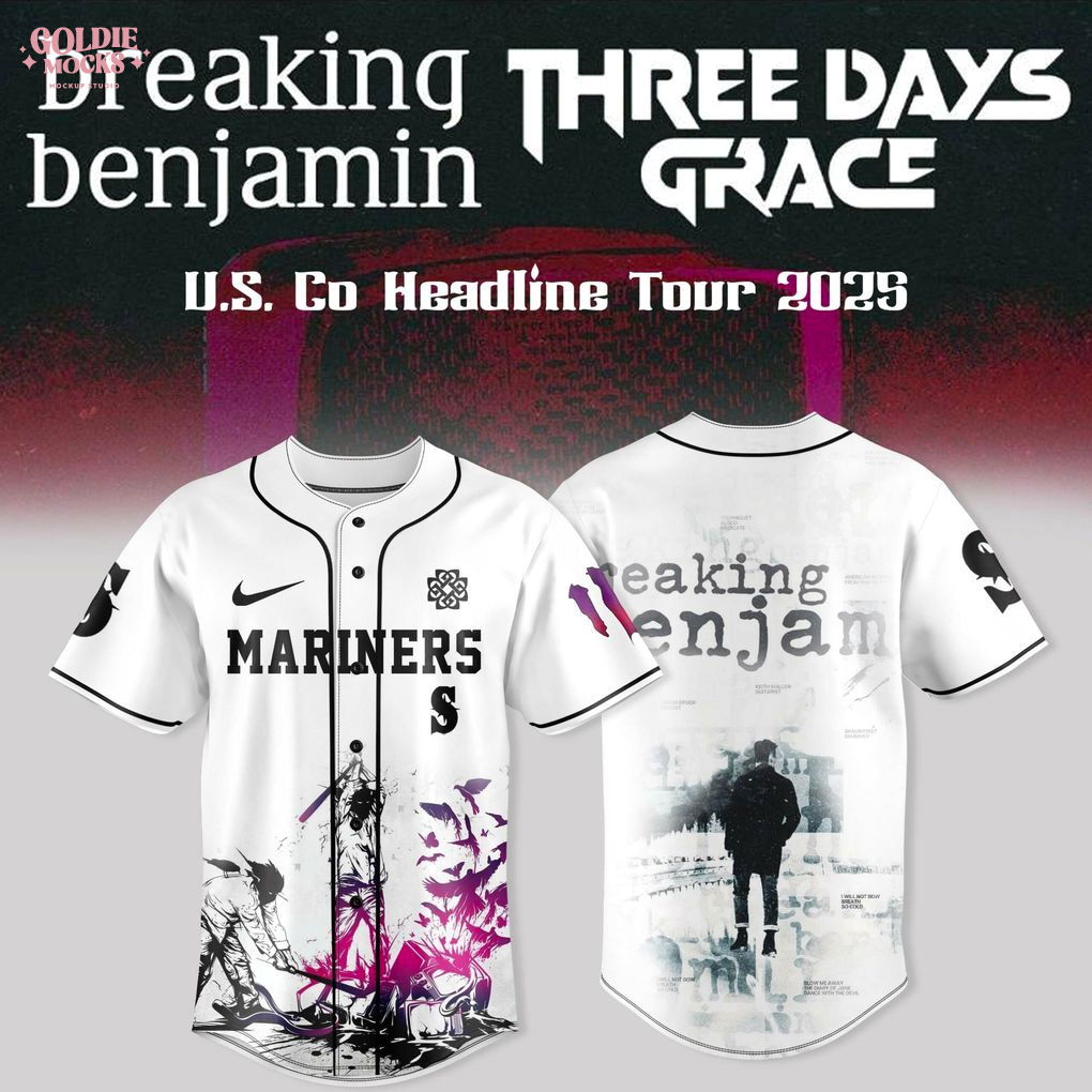 Seattle Mariners x Breaking Benjamin US Tour 2025 Seattle Mariners x Breaking Benjamin US Tour 2025