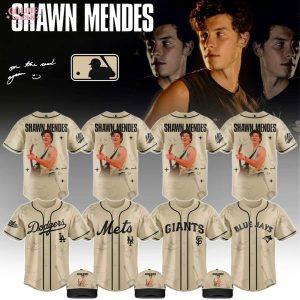 Shawn Mendes x MLB Fan Jersey 2025