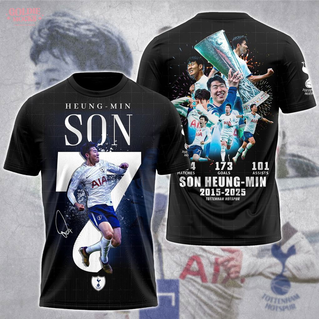 Son Heung-Min Legacy Forever Spurs Tottenham T-Shirt Son Heung-Min Legacy Forever Spurs Tottenham T-Shirt