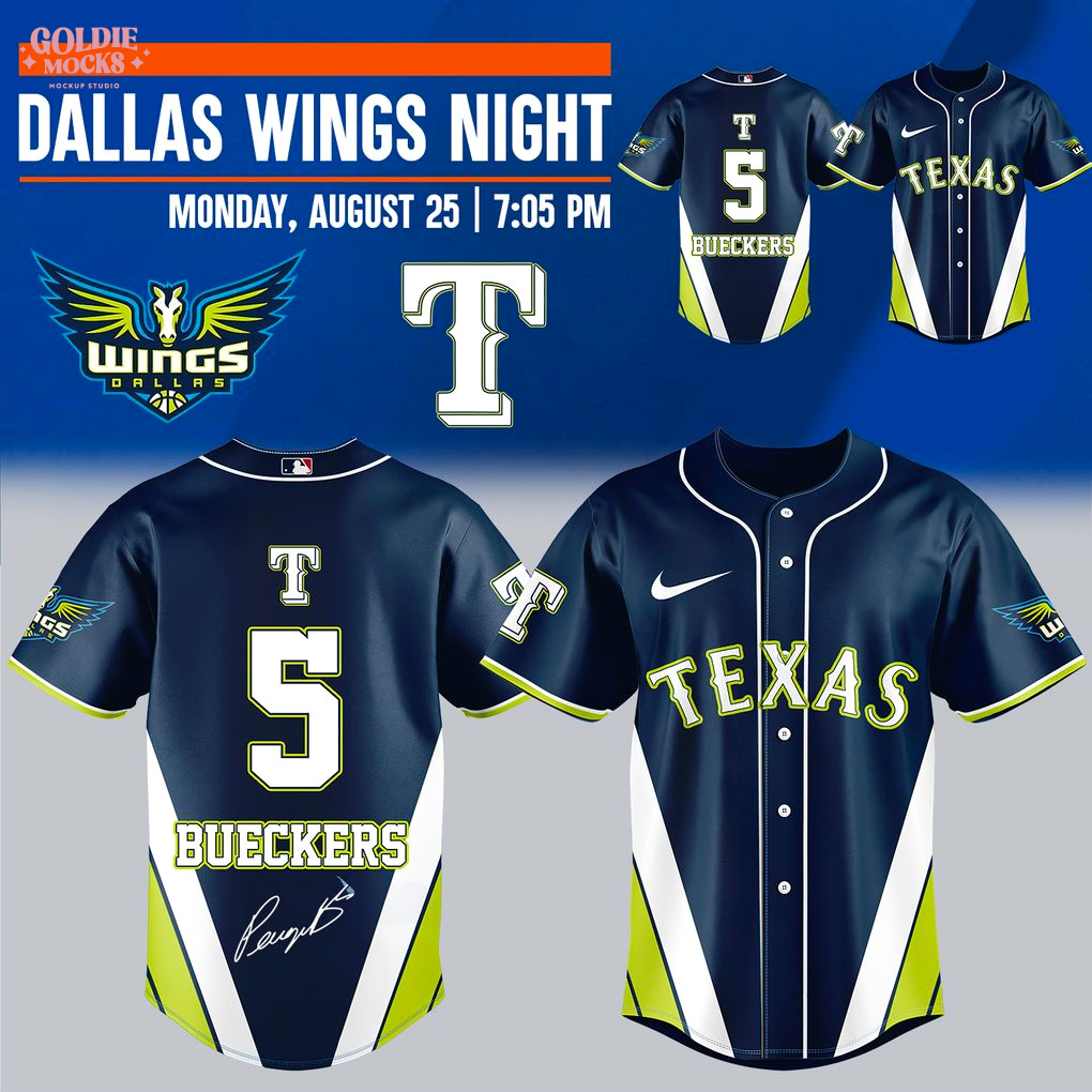 Texas Rangers x Dallas Wings Jersey