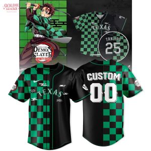 Texas Rangers x Demon Slayer Limited Jersey