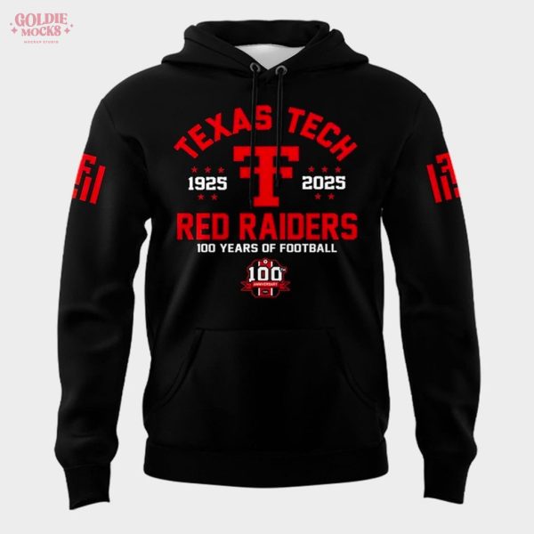 Texas Tech Red Raiders 100th Anniversary 2025 Hoodie