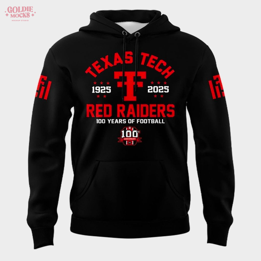 Texas Tech Red Raiders 100th Anniversary 2025 Hoodie