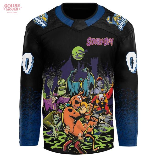 Toledo Walleye x ScooBy-Doo Rail Yard Dawgs Special 2025 Jersey