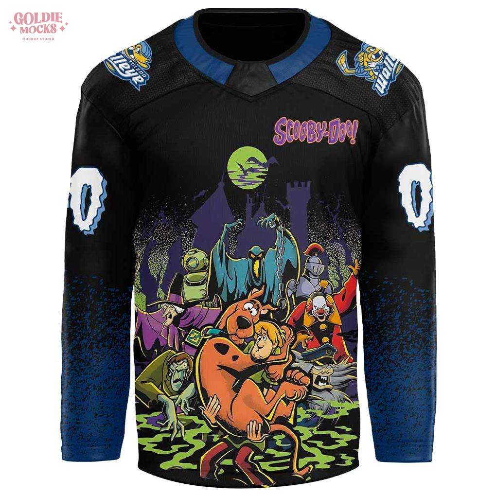 Toledo Walleye x ScooBy-Doo Rail Yard Dawgs Special 2025 Jersey Toledo Walleye x ScooBy-Doo Rail Yard Dawgs Special 2025 Jersey