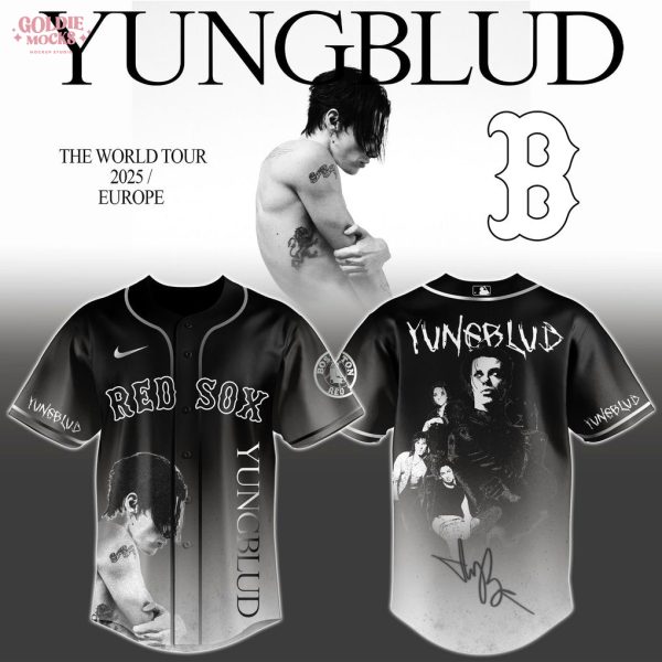 YUNGBLUD World Tour Baseball Jersey Collection 2025